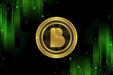 biconomy-bico para sanal para birimi görüntüleri. 3d illüstrasyon