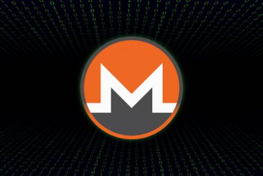 Monero-xx Bay Sanal para birimi görüntüleri. 3d illüstrasyon.