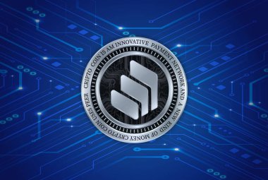 Dijital arkaplanda bileşik şifreli para birimi görüntüleri. 3d illüstrasyon.