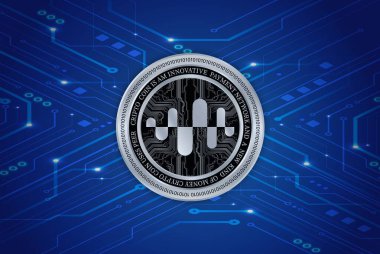 enzyme-mln virtual currency images. 3d illustration