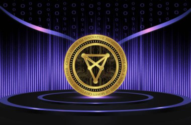 Chiliz-chz sanal para birimi logosu. 3d çizimler.