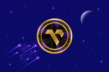 Vanar-vanry sanal para birimi vektör görüntüleri. 3B illüstrasyon.