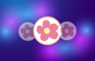 Komşum Alice kripto para birimi logoları dijital arkaplanda. 3d illüstrasyon.