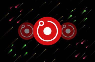 Rendertoken-rndr sanal para biriminin görüntüleri. 3d illüstrasyon