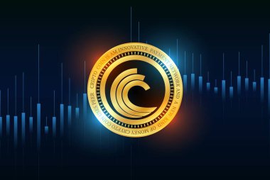 bittorrent-bttc sanal para birimi resmi dijital arkaplanda. 3d illüstrasyon.