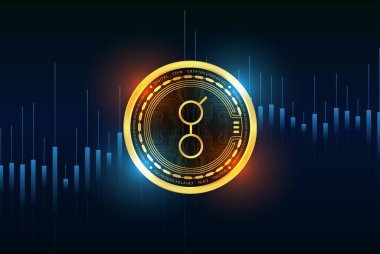 Golem-gnt sanal para birimi görüntüleri. 3d illüstrasyon