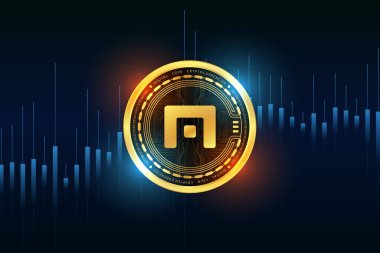 Sanal para biriminin görüntüleri. 3d illüstrasyon.