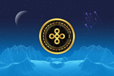 dijital arkaplanda dymension-dym şifreleme resimleri. 3d illüstrasyon.