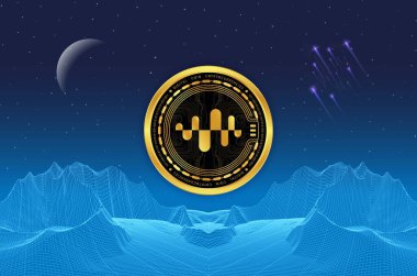 enzyme-mln virtual currency images. 3d illustration