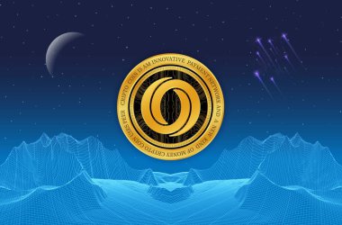 Renkli daireler halinde kripto para birimi logoları. Vektör logo resimleri. 3d illüstrasyon.