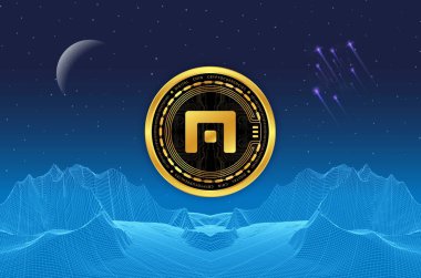 Sanal para biriminin görüntüleri. 3d illüstrasyon.