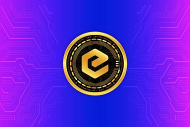 ecash-xec sanal para biriminin görüntüleri. 3d illüstrasyon