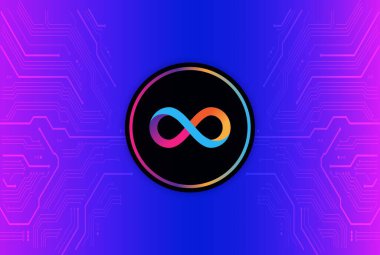 İnternet bilgisayar sanal para birimi logosu. 3d illüstrasyon.