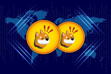 Dijital arkaplanda bozuk para kripto resmi var. 3d illüstrasyon.