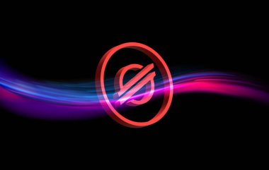 Dijital arkaplanda yıldız-xlm şifreli para birimi resimleri. 3d illüstrasyon.