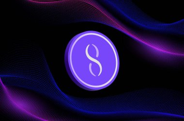 Tekillik-Agix sanal para biriminin görüntüleri. 3d illüstrasyon