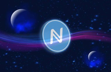 namecoin-nmc virtual currency images. 3d illustration