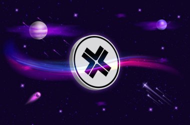 Dijital arkaplanda Axelar-axl sanal para birimi resimleri. 3d illüstrasyon.