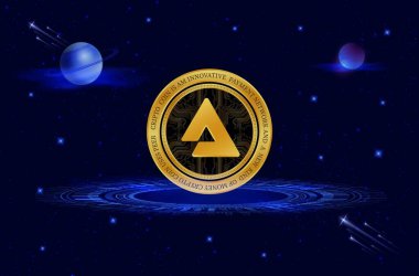 audius-audio virtual currency images on digital background. 3d illustrations. clipart