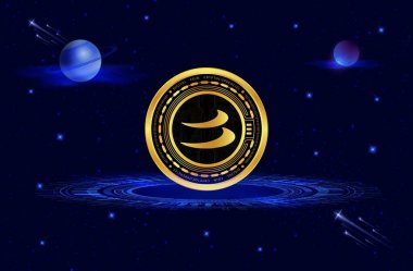 Dijital arkaplanda beta-beta şifreleme resmi. 3d illüstrasyon.