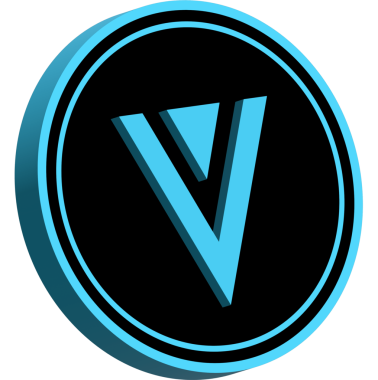 Soyut arkaplanda verge-xvg kripto para birimi logosu çizimleri. 3d illüstrasyon.