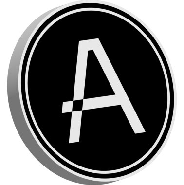 Soyut arkaplanda aleo kripto para birimi logoları var. 3d illüstrasyon.