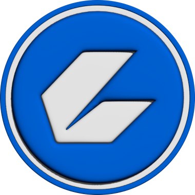 Soyut arkaplanda Cece kripto para birimi çizimleri. 3d illüstrasyon.