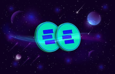 Dijital arka planda açık kampüs-edu logosunun görüntüleri. 3d illüstrasyon.