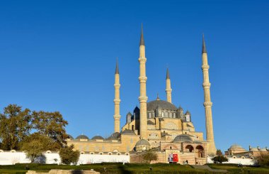 Tarihi Osmanlı camileri. Selimiye cami fotoğrafları..