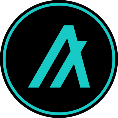 Soyut arkaplanda algorand-algo kripto para birimi çizimleri. 3d illüstrasyon.