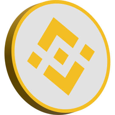 Soyut arkaplanda binance-bnb kripto para birimi çizimleri. 3d illüstrasyon.