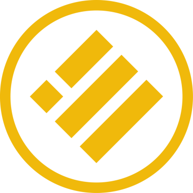 Soyut arkaplanda binance usd-busd kripto para birimi çizimleri. 3d illüstrasyon.