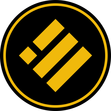 Soyut arkaplanda binance usd-busd kripto para birimi çizimleri. 3d illüstrasyon.