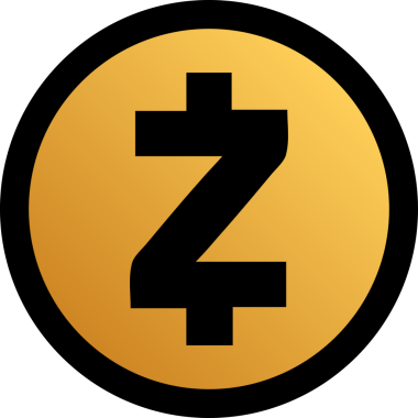 zcash-zec kripto para birimi çizimleri soyut arka planda. 3d illüstrasyon.