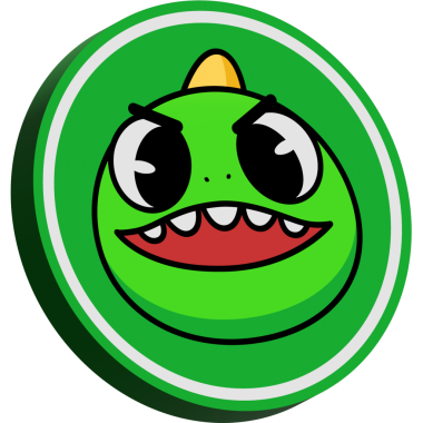 Soyut arkaplanda yooshi kripto para birimi çizimleri. 3d illüstrasyon.