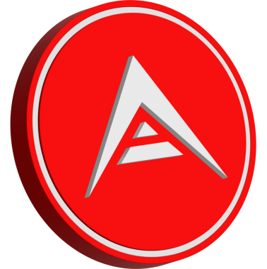 Soyut arkaplanda Ark kripto para birimi çizimleri. 3d illüstrasyon.