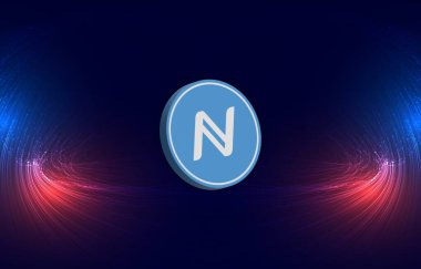 namecoin-nmc virtual currency images. 3d illustration