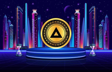 Temel dikkat simgesi sanal para birimi görüntüsüdür. 3d çizimler