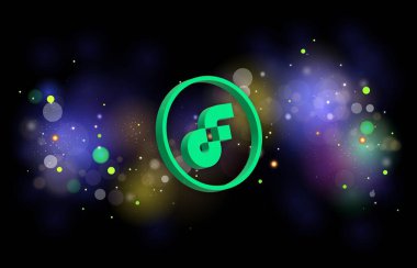 Sanal para birimi görüntüsünü dijital arkaplanda aktar. 3B çizimler.