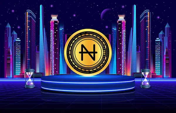 Navigasyon-navigasyon şifreleme görüntüleri dijital arkaplanda. 3d illüstrasyon.