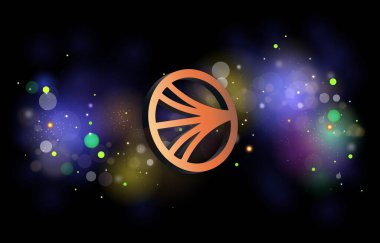 Dijital arkaplanda sonik şifreli resimler var. 3d illüstrasyon.