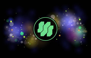 Dijital arkaplanda süper mısra süper şifreli resimler. 3d illüstrasyon.