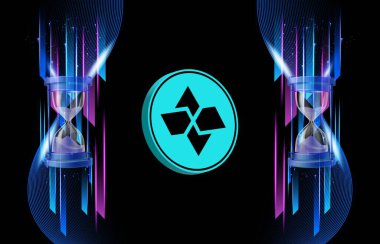 dijital arkaplanda kartesi-ctsi sanal para birimi resmi. 3d illüstrasyon.