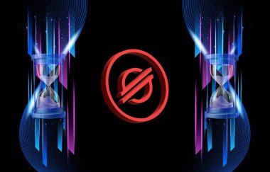 Dijital arkaplanda yıldız-xlm şifreli para birimi resimleri. 3d illüstrasyon.