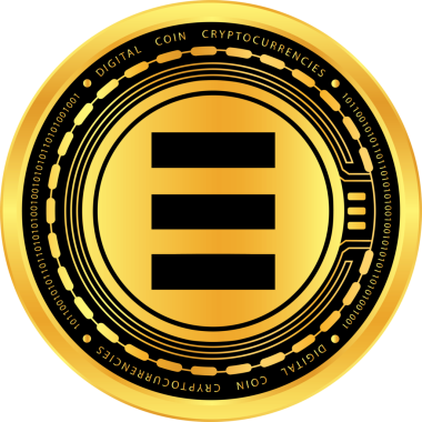 Soyut arkaplanda tek katmanlı kripto para birimi çizimleri. 3d illüstrasyon.