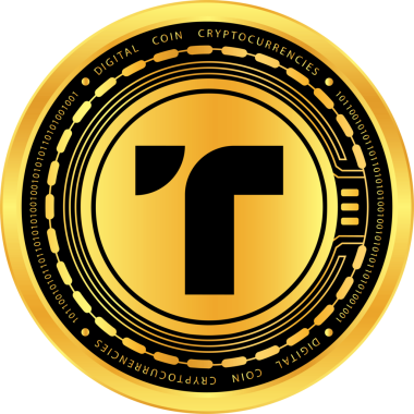 Soyut arkaplanda gerçek usd-tusd kripto para çizimleri. 3d illüstrasyon.