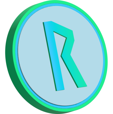 Şeffaf arkaplanda Thorchain rün kripto para birimi resimleri var. 3d illüstrasyon.