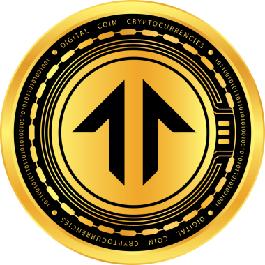 soyut arkaplanda tensör-tnsr kripto para birimi çizimleri. 3d illüstrasyon.