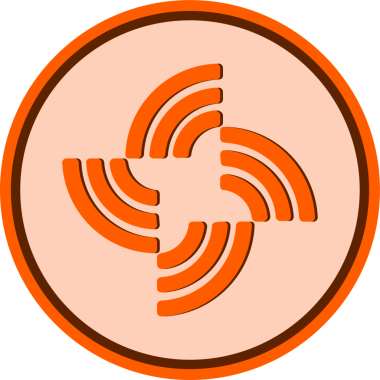 Soyut arkaplanda streamr-data kripto para birimi çizimleri. 3d illüstrasyon.