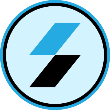 Soyut arkaplanda stp-stpt kripto para birimi resimleri. 3d illüstrasyon.